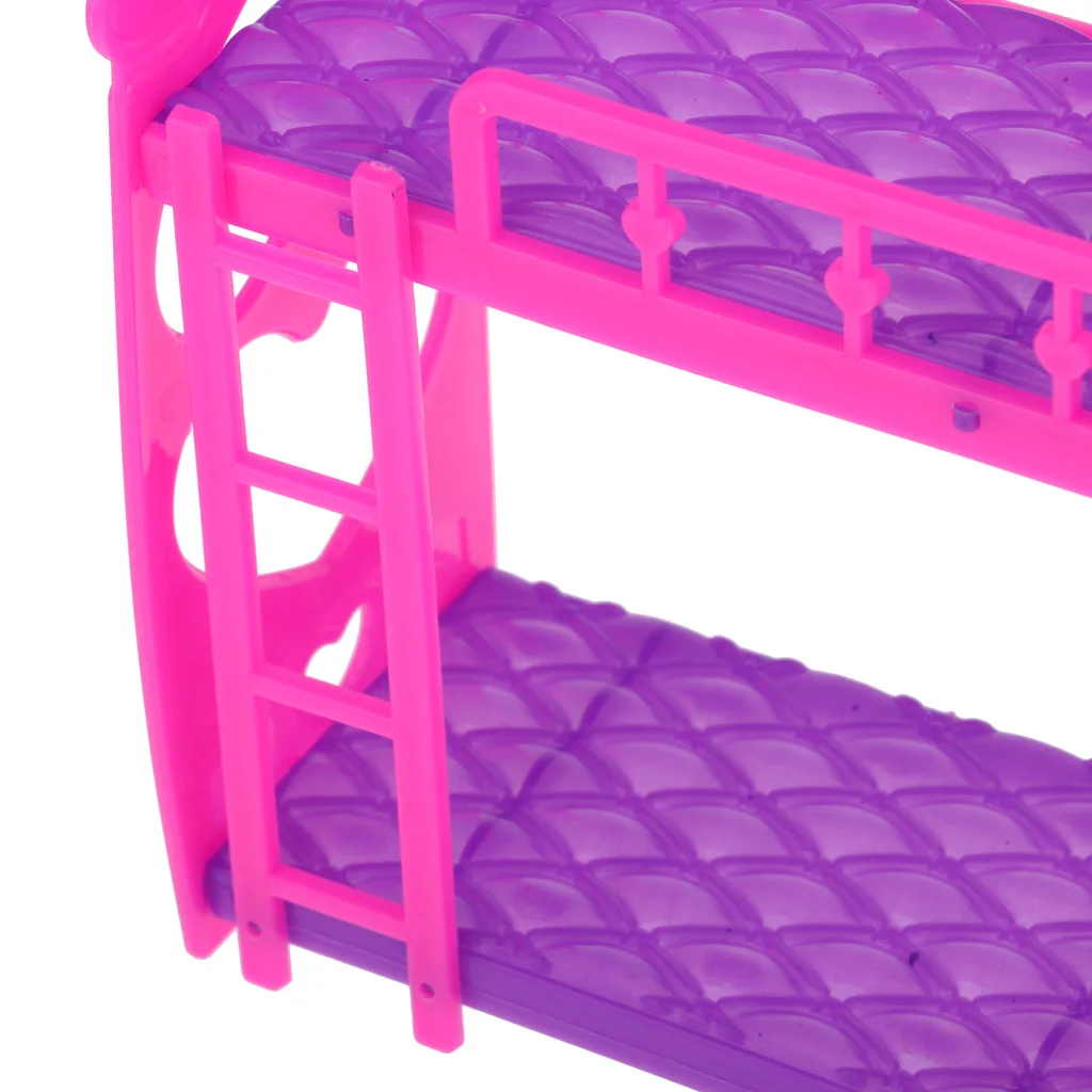 5 шт. кукольный домик мини качалка Лошадь двухъярусная кровать односпальная