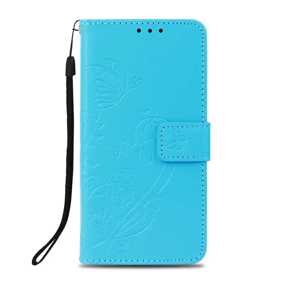 Синий Откидной Чехол-кошелек с подставкой для huawei P20 Коврики 20 10 Lite рro P8 P9 Lite P Smart чехол для Honor 8 Lite 8A 7A 7C 5X 5C 4C - Цвет: Синий