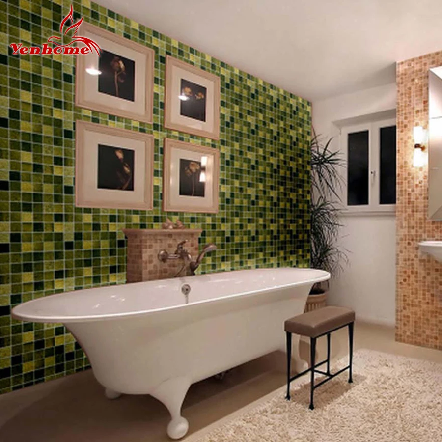 Водостойкая декоративная пленка 5 м самоклеющиеся обои для ванной комнаты кухня