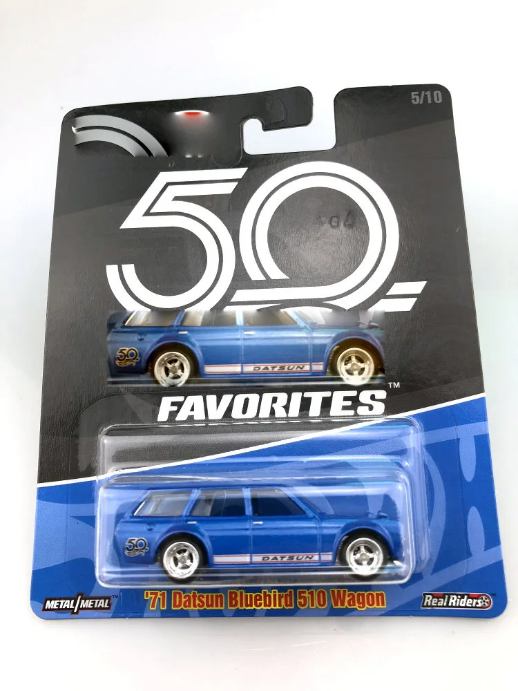 Hot Wheels 1: 64 спортивный автомобиль CHEVY FORD 50th anniversary Коллекционное издание металлическая литая модель автомобиля детские игрушки