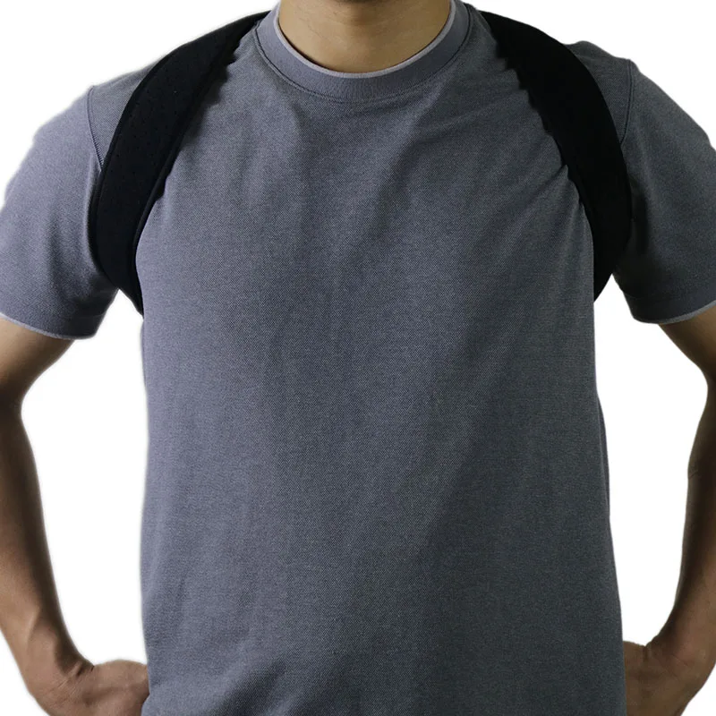 Корректор осанки бандаж плечо терапии пояс для поддержки спины Для мужчин женщин