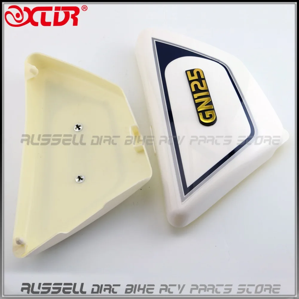 Fuel Tank Plastic Cover Left Right SIDE FAIRING PANEL COVER For SUZUKI GN125 GN 125 | Автомобили и мотоциклы