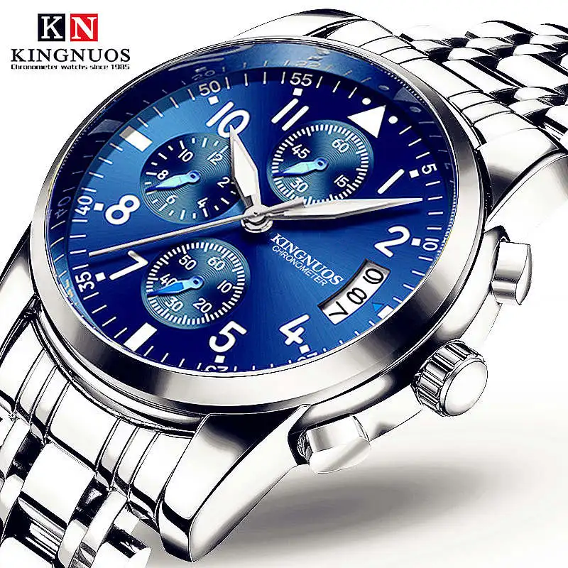 Топ бренд Relojes мужские часы Роскошные водонепроницаемые Бизнес Ультра тонкие