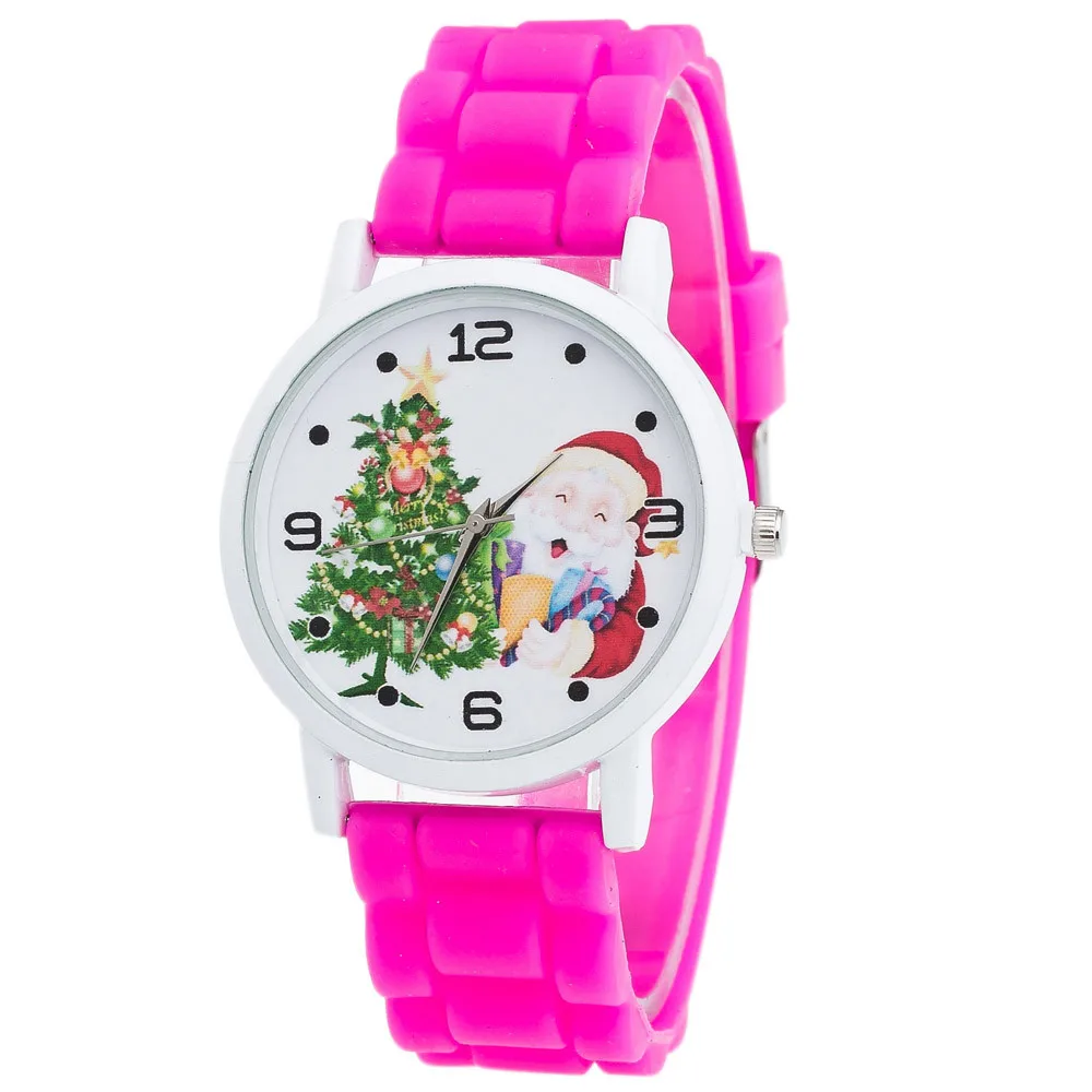 Детские Модные наручные часы с Санта-Клаусом zegarek dla dzieci reloj infantil ocuk saat ocuk saati reloj nio - Цвет: F