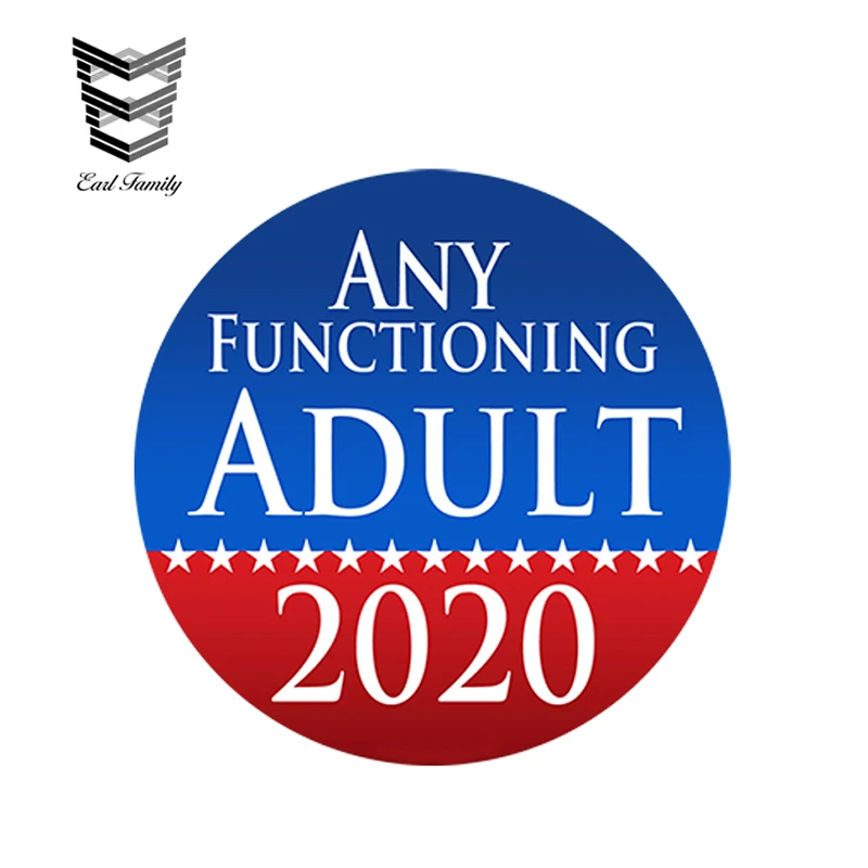 EARLFAMILY 12 см х круглый каких либо функционирования взрослых 2020 Стикеры смешная