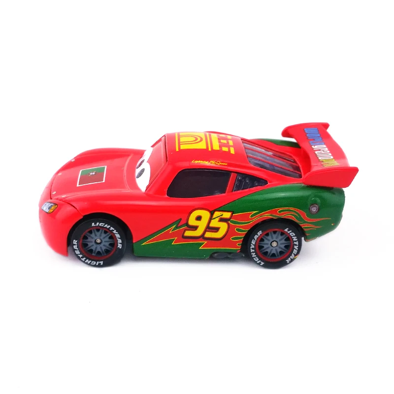 Дисней Пиксар Молния МакКуин Португалия Узор 1:55 Модель Металлической Игрушки Машинки на Разборку Новый Подарок для Детей Бесплатная Доставка.