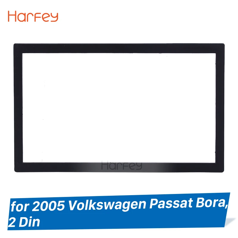 Harfey двойной Din автомобильный Радио DVD панель стерео плеер фасция для 2005 Volkswagen Passat