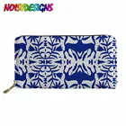 Женские кошельки с мексиканским цветочным принтом, кошелек из искусственной кожи, Женская длинная сумка для денег для девочек-подростков, кошелек с карманом для монет, Escolares