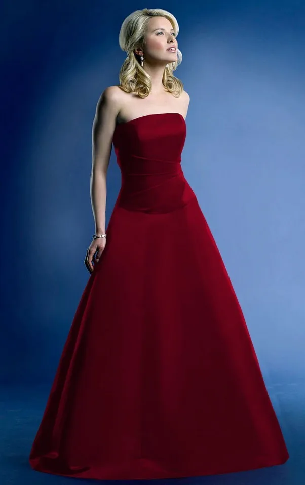 Comfortable Strapless A line Floor length Designer Dress colorch090503|dress military|dresses bigdress pencil |