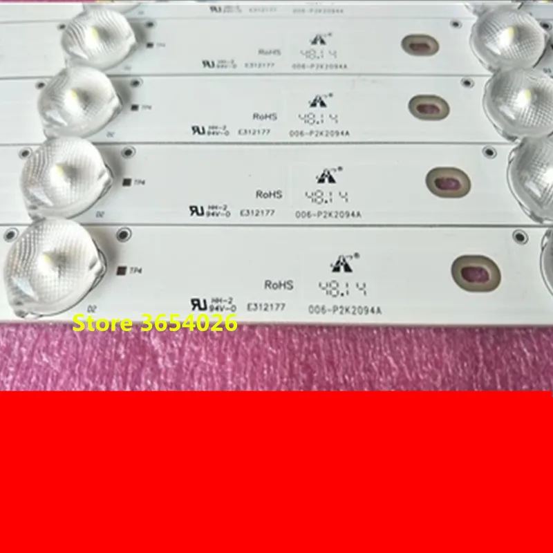 1 комплект = 12 шт. светодиодных ламп для Toshiba 48 дюймов 48L3453 4C-LB480T-YHAL 006-P2K2094A LVF480SSDX E2 V2 6