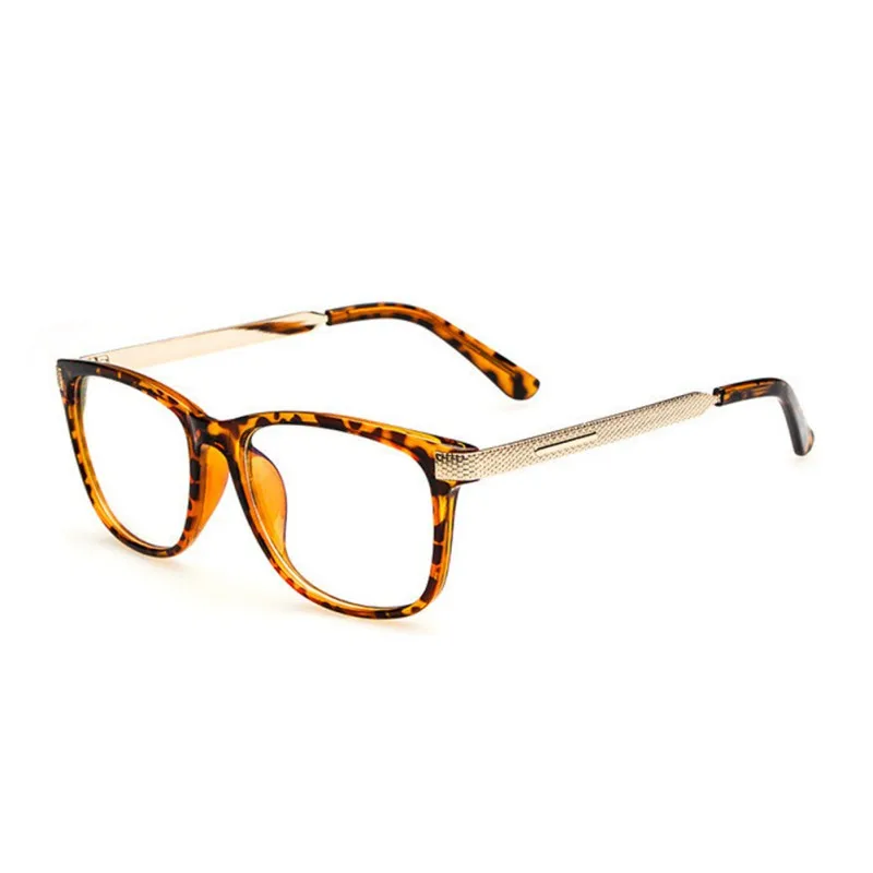 Ретро женские очки для близорукости прозрачные линзы мераль оправа ног