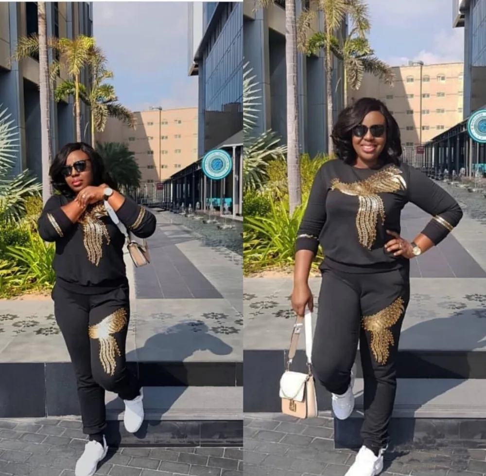 2018 Новые африканские эластичные летние костюмы Дашики с принтом из 100%