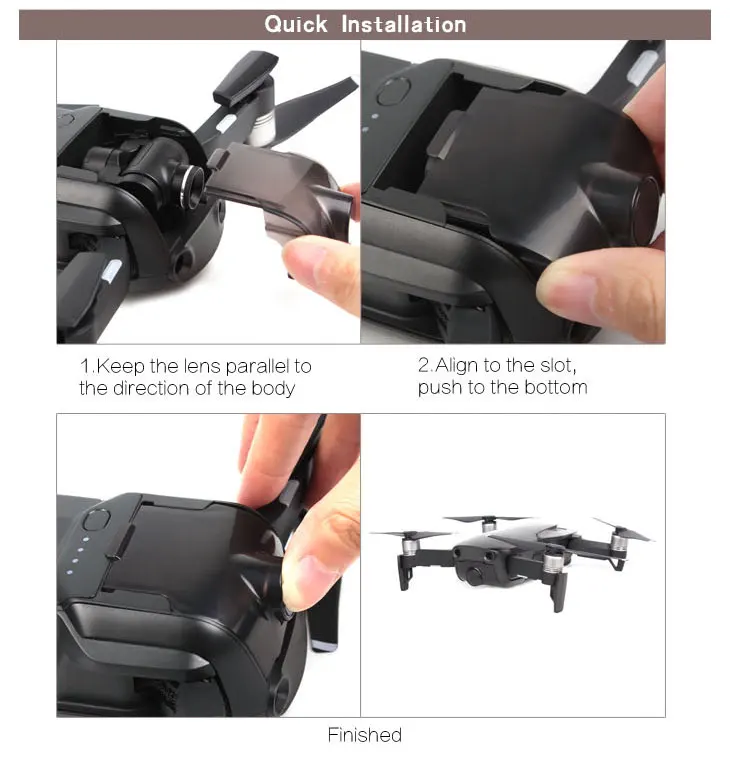 Крышка объектива для DJI Mavic камера воздушного дрона протектор объектива Gimbal протектор стабилизатор держатель крепление запчасти
