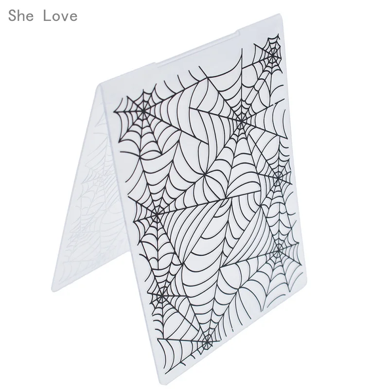 Пластиковый шаблон Chzimade Spiderweb для тиснения скрапбукинга фотоальбома