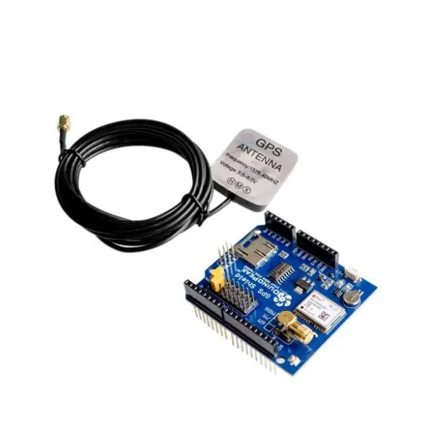 Плата расширения для записи GPS 5 шт. модуль со слотом SD карты и антенной Arduino UNO