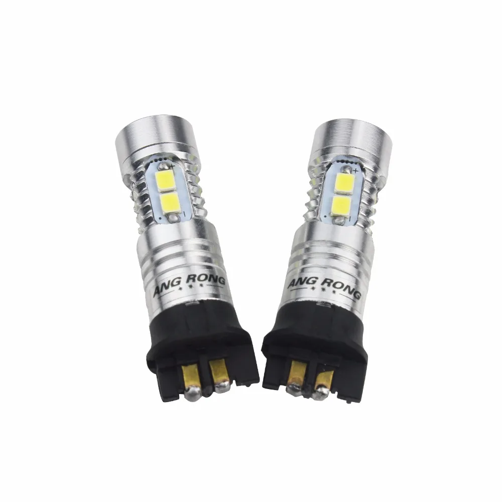Дневные ходовые огни ANGRONG 2x PWY24W PW24W дневные белого цвета для BMW 3 Series F30 GT F34 i3