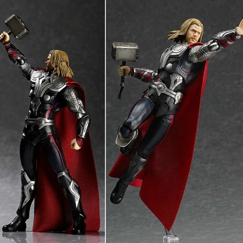 Figma 216 с коробкой Мстители 3 супер герой Капитан Америка Тор Фигурки ПВХ