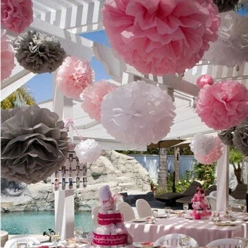 100 шт./лот 13 см Цветочные шарики из ткани Миньоны товары вечерние для рукоделия