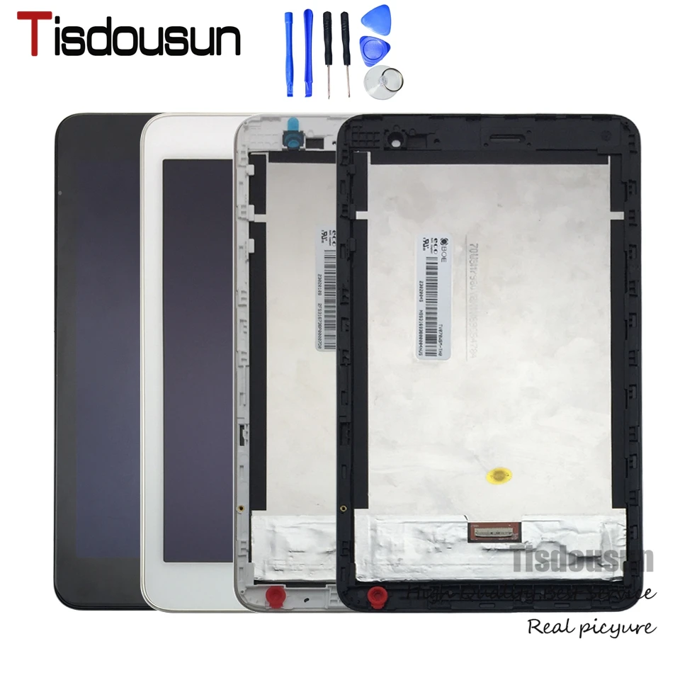 Для Huawei Honor Play Mediapad T1 701 701U ЖК дисплей с сенсорным экраном Панель дигитайзер рамкой