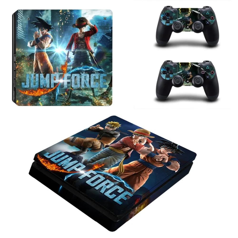 Наклейка для игры Jump Force One Piece PS4 Slim Skin Виниловая наклейка консоли Playstation 4 и 2