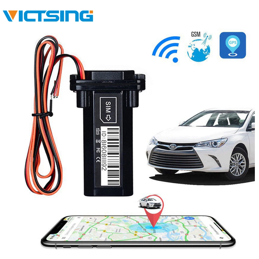 VicTsing в реальном времени GPS GPRS GSM трекер для автомобиля мотоцикла устройство