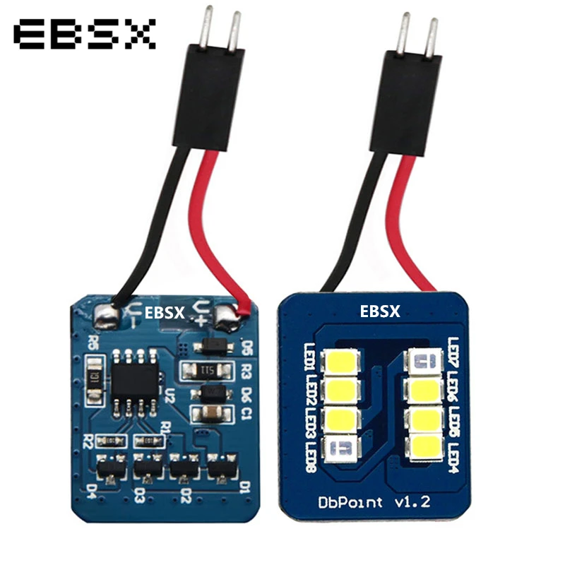 EBSX Новинка 30 шт. T10 2835 8 SMD двухцветная синяя Белая Гирлянда купольная панель