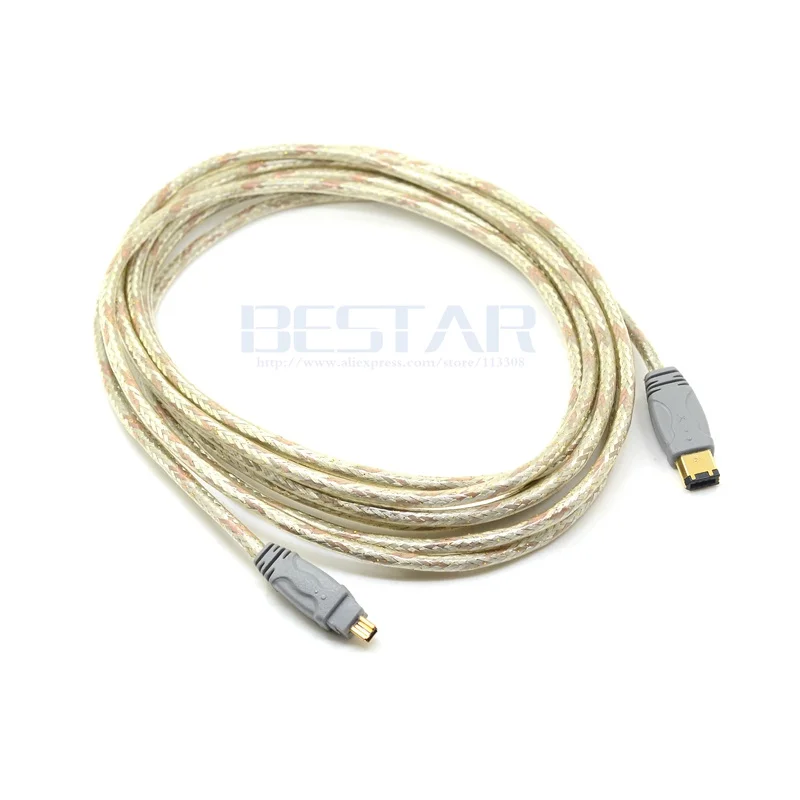 Кабель IEEE1394 от 4 P до 6 Pin Firewire 800 Firewire400 1394A Pin|Компьютерные кабели и разъемы| |