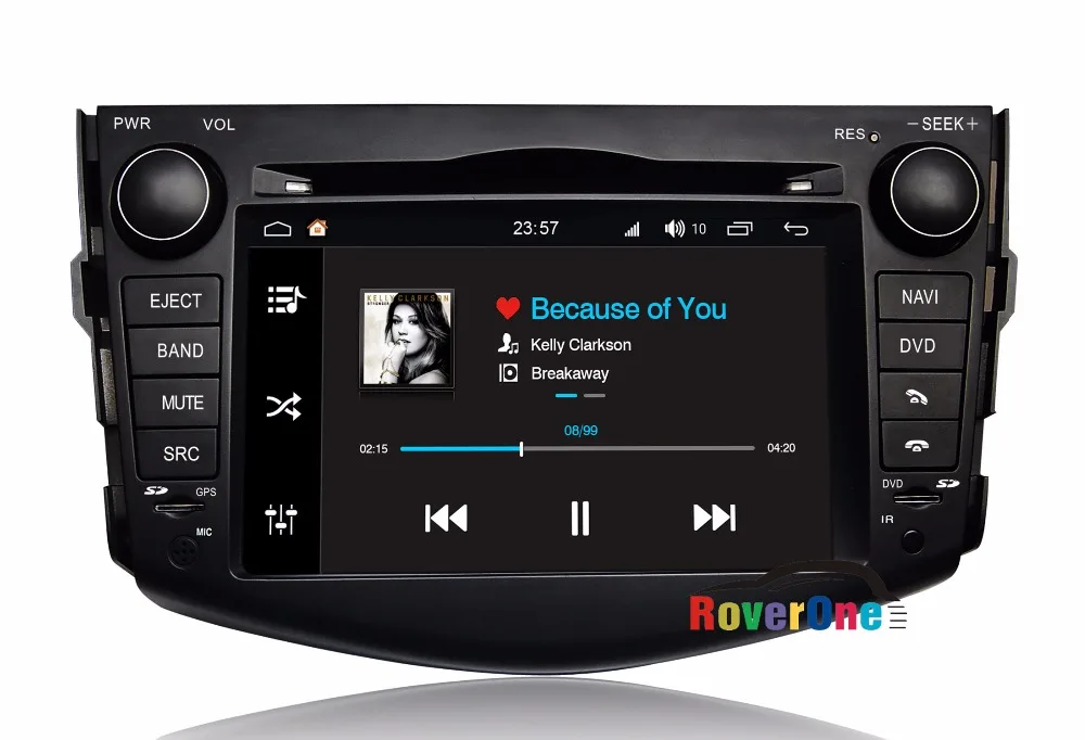 Для Toyota RAV4 2006 2012 ОС Android 7.1 сенсорный экран Авто Стерео Радио RDS DVD GPS навигации