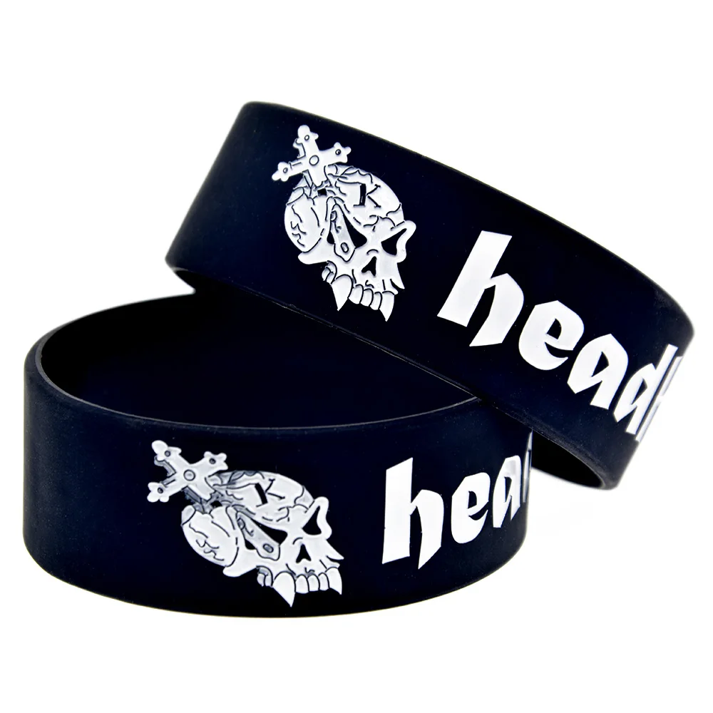

OneBandaHouse Personalized design 1 Inch Wide Silicone Bracelet