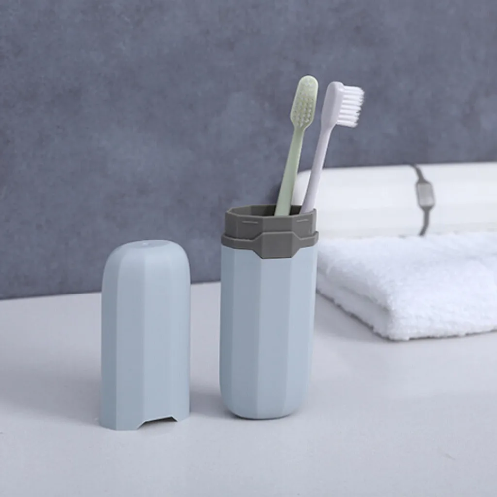 Портативная коробка для хранения зубных щеток аксессуары ванной комнаты зубной