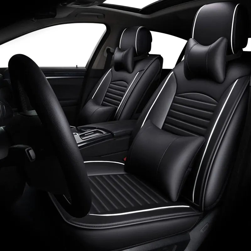 Кожаный Авто универсальный чехол для автомобильных сидений чехлы opel mokka zafira b lincoln