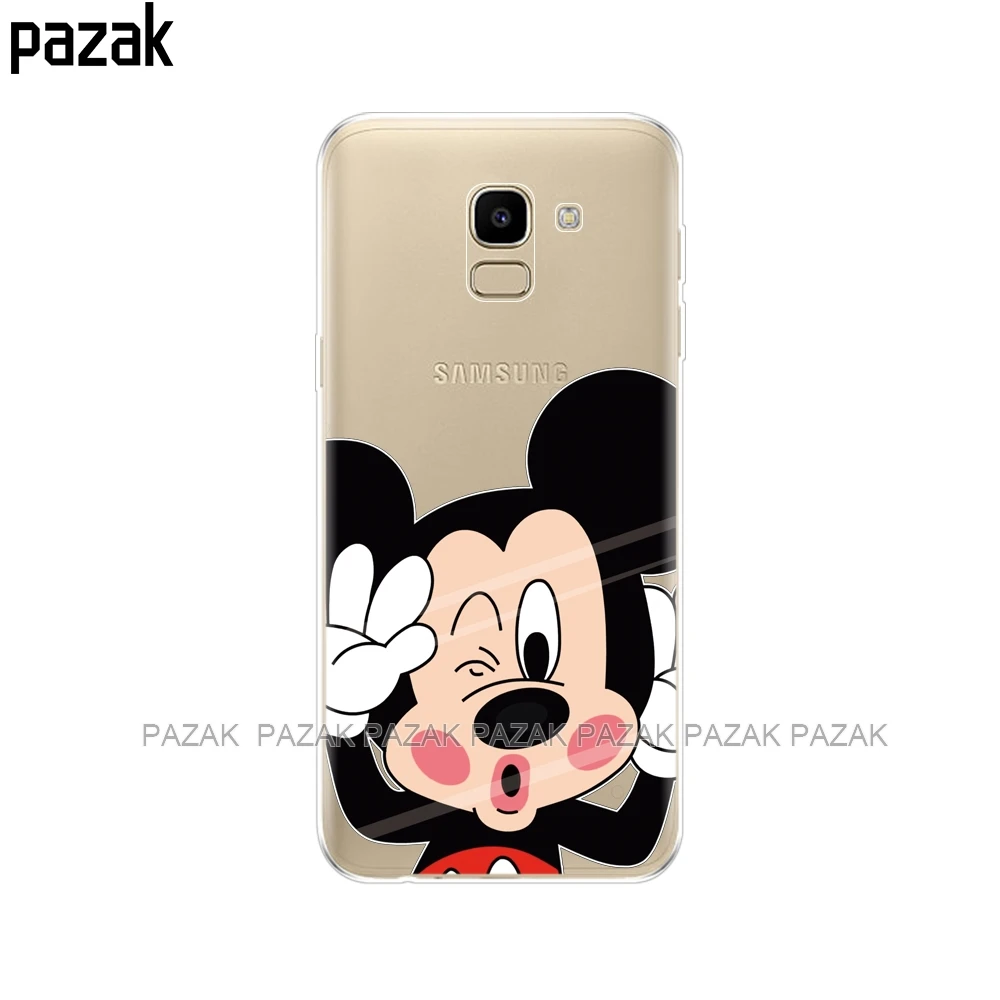 34379 Чехол для samsung Galaxy J6 чехол для ЕС J600 J600F SM-J600F Мягкий силиконовый чехол для samsung J6 чехол - Цвет: 34379