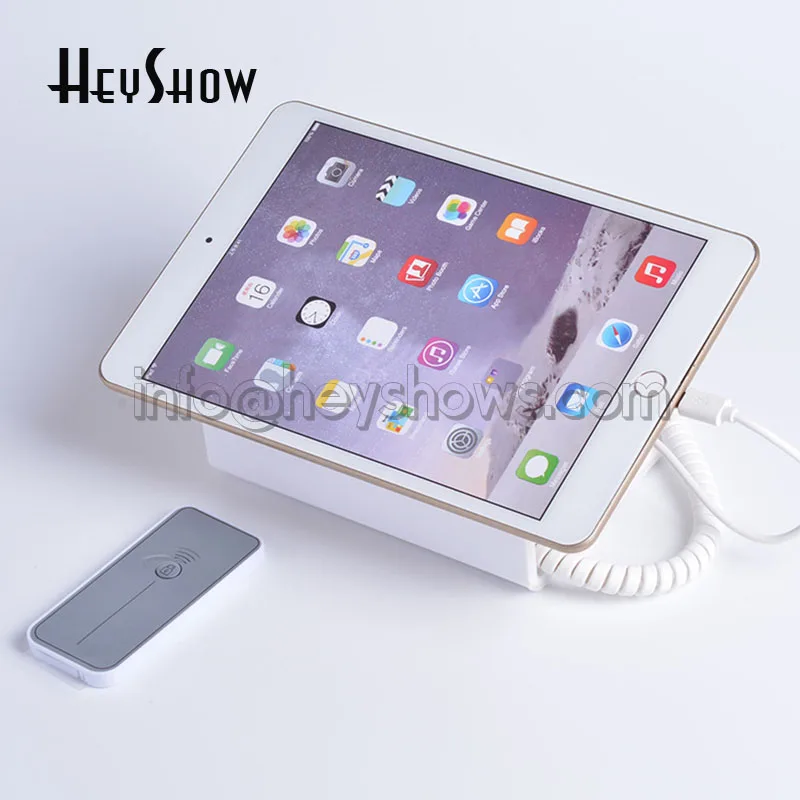 

10xTablet Security Display Stand Ipad Burglar Alarm Tablet Anti Theft Holer Mount On Wall Or Desk Protect For Apple Retail Shop