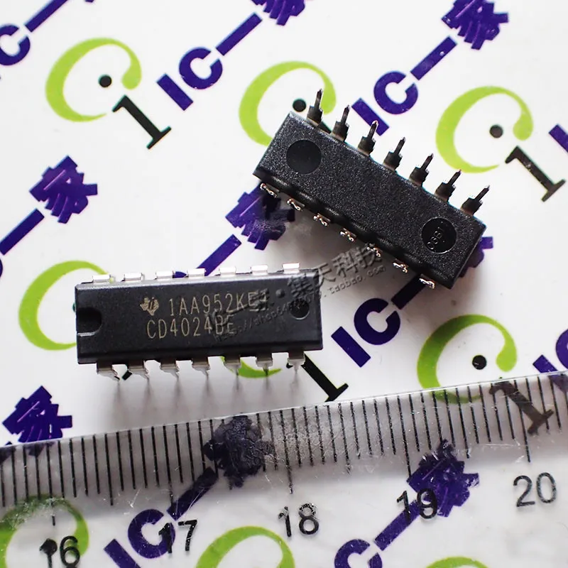 20 ШТ. Новый оригинальный чип DIP CD4024BE последовательный счетчик |