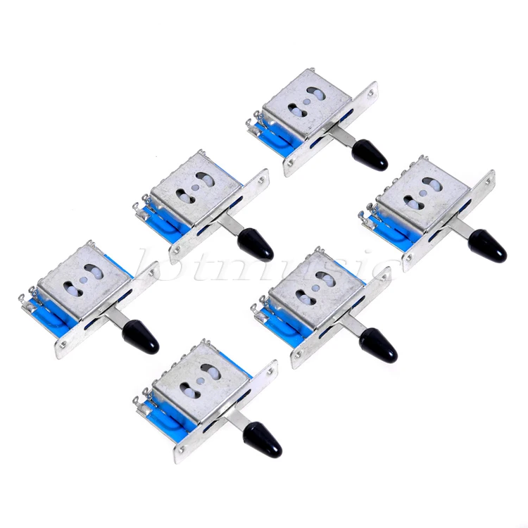

6Pcs Guitar 5 Way Switch Pickup Selector Toggle Switch For Tele ST Replacement