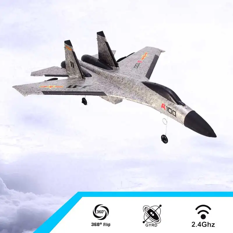 WLtoys XK A100 2,4G 340 мм 3CH RC самолет с фиксированным крылом самолет уличные игрушки для детей