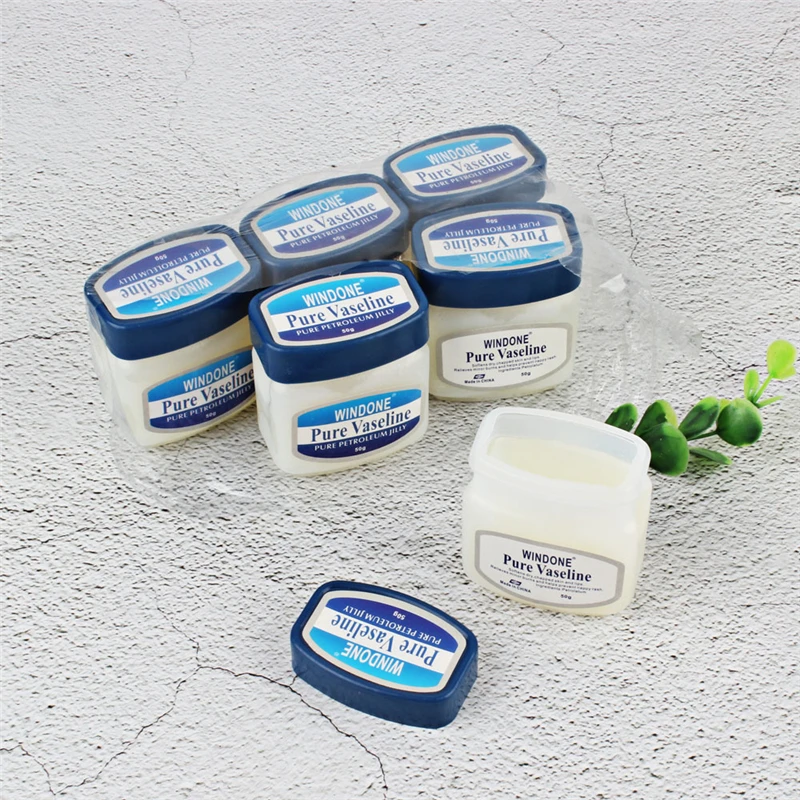 Увлажняющий крем Vaseline Pure Petroleum Jelly 50 г против трещин для рук защиты кожи ног