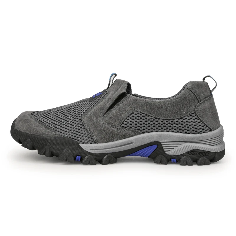 ALEADER Mens Breathable Outdoor Shoes 2019 Spring/Summer Cool Slip On Men Fashion Walking masculino zapatillas | Обувь