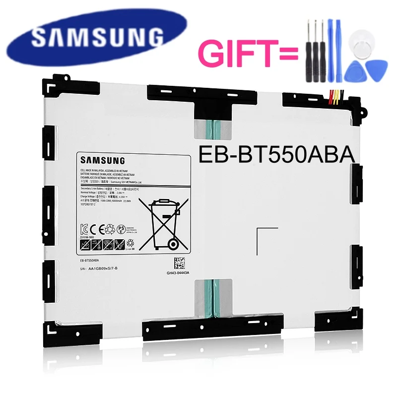 Оригинальная Аккумуляторная батарея для планшета 9 7 мАч Samsung GALAXY Tab A 6000 T550 T555C P555C