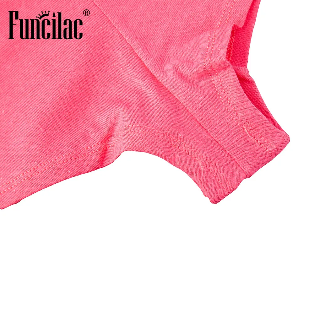 Funcilac Для женщин Нижнее Бельё для девочек Boyshort бесшовные Трусики хлопок трусы