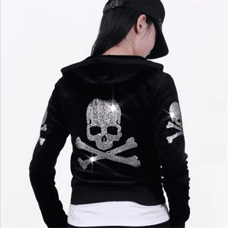 

28*28.2cm Elegant SKull design hot fix rhinestone transfer motifs iron on crystal transfers design patches fixing rhinestones