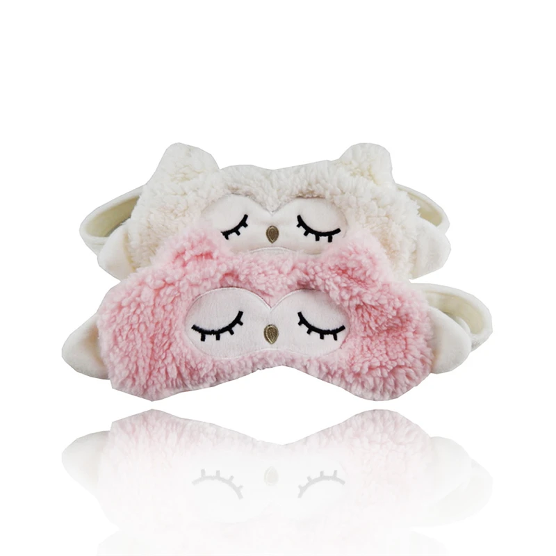 Спальные Маска Для Глаз Путешествия Овец Стиль Отдыха Льда или Горячей компресс