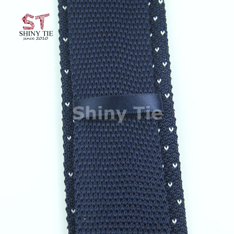 Формальный мужской классический вязаный галстук 20 цветов красный синий черный