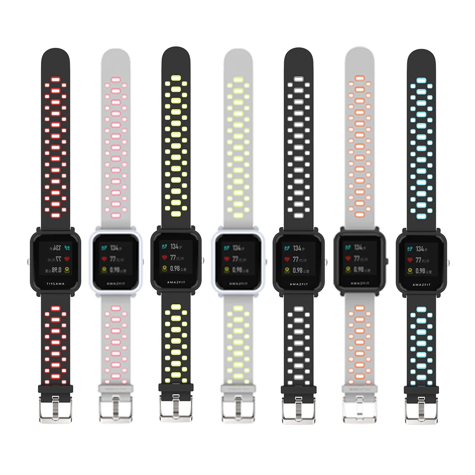 Для Amazfit ремешок Bip защитный браслет чехол оболочка комплект для Huami BIT PACE Lite Youth Smart