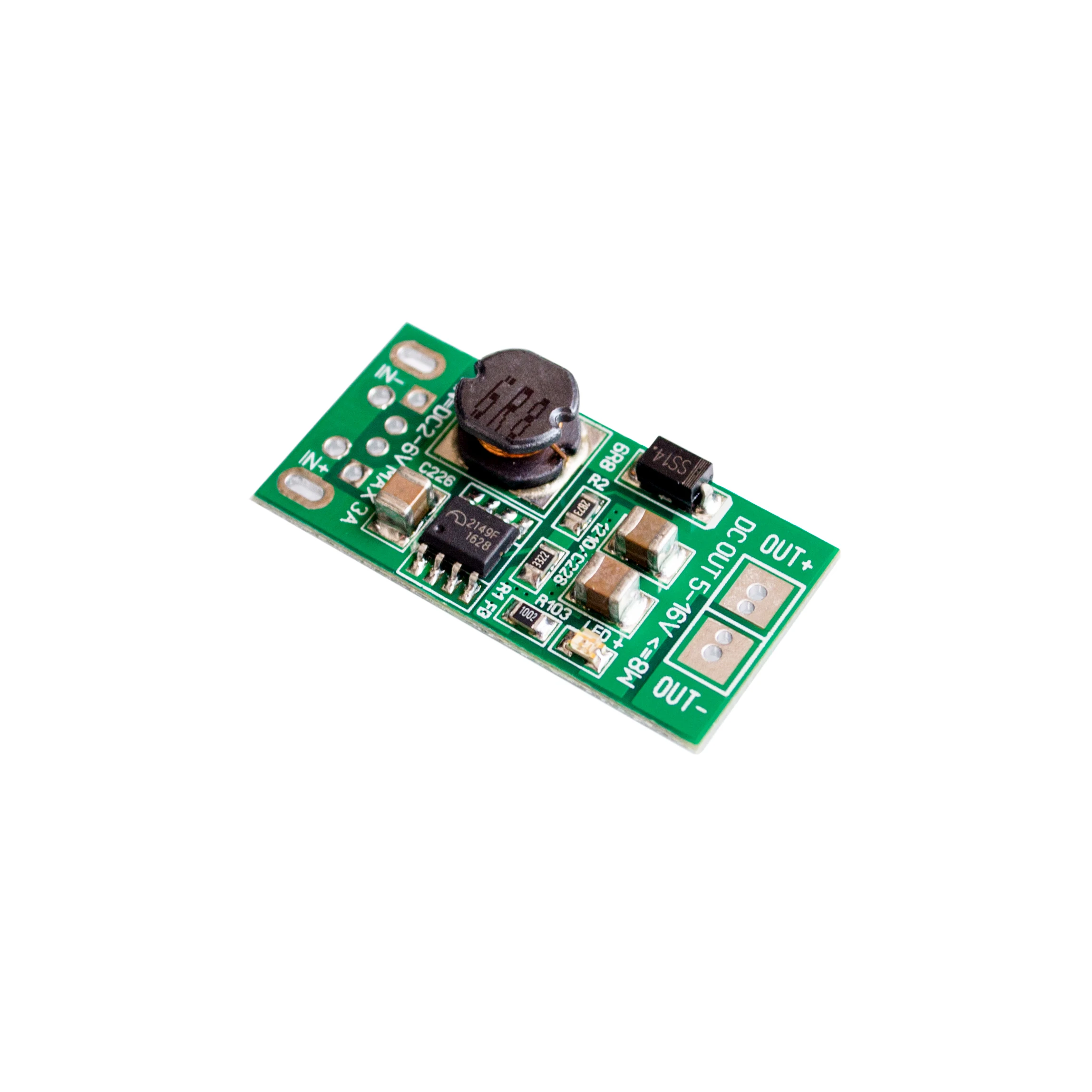2021 Новый 8W USB Вход DC при напряжении от 5 В до 12V преобразователь Step Up Модуль Питание