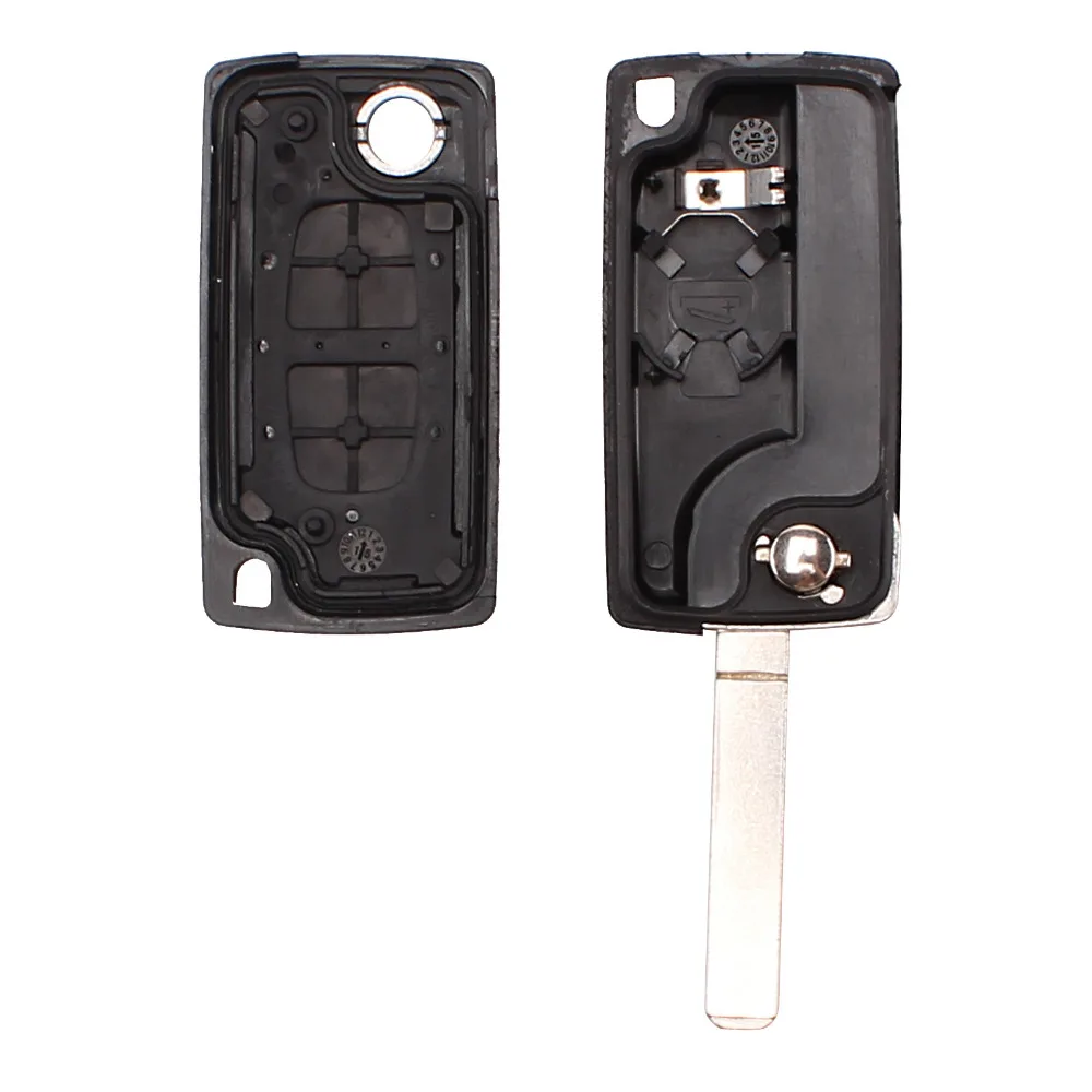 Складной чехол брелок с 2 кнопками для Citroen C2 C3 C4 C5 C6 CE0536|cover for|cover coverscovers for cases |
