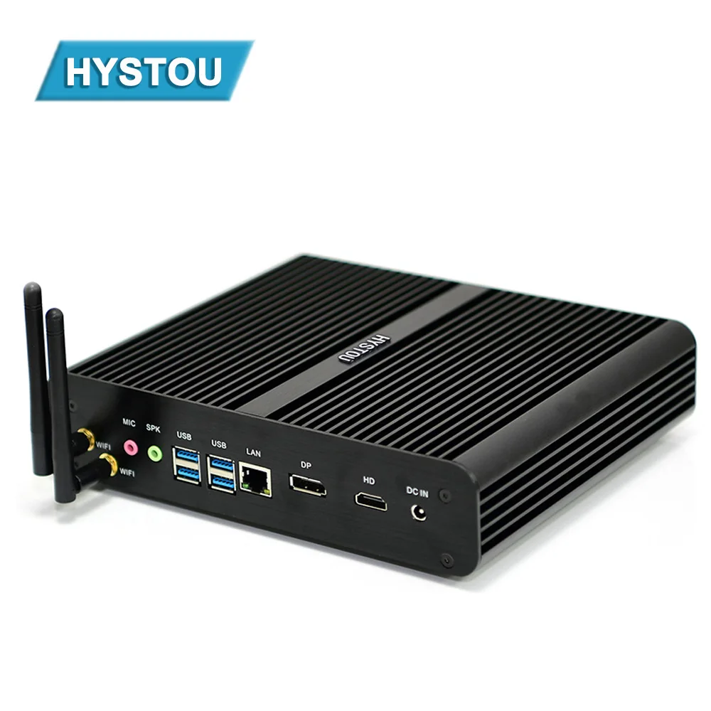 Intel Core i5 8250U 7260 персональный компьютер Windows 10pro HDMI VGA безвентиляторный мини ПК 4K HTPC i7 7500U 7560U Iris Plus 640 настольный компьютер