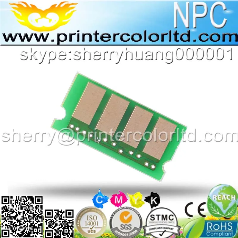 406464/406522 чип кода картриджа с тонером для Ricoh SP3410 SP 3410 3400 3500 сброс чипа принтера SP3500