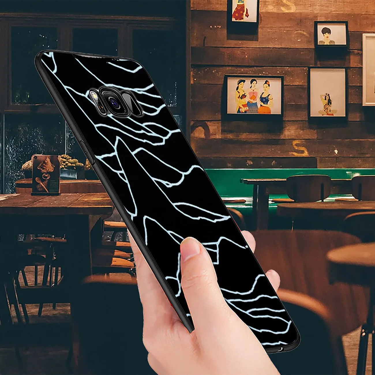 Мягкий силиконовый чехол YIMAOC joy division для Samsung Galaxy S20 Ultra S10 Lite S9 S8 Plus S7 Edge S10e|Бамперы| |