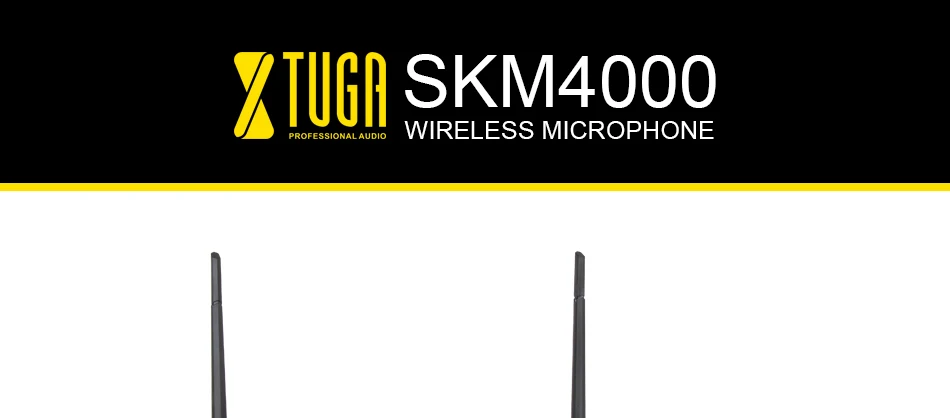 XTUGA SKM4000 Высокое качество 400 канальный Беспроводная система микрофонов UHF вечерние сценические ручные ошейники микрофон гарнитура петличный